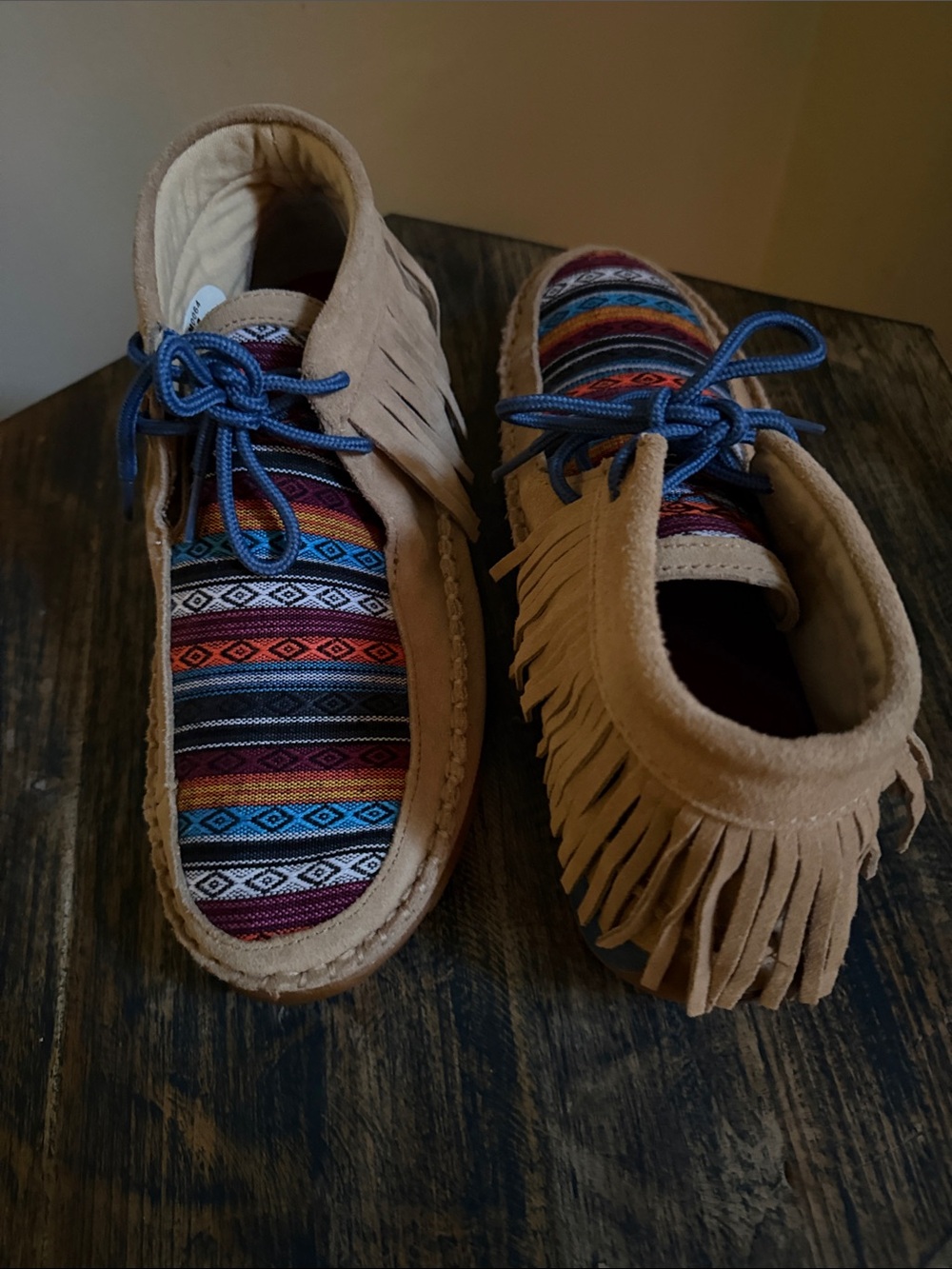 Twisted X. Women’s fringe driving shoes. Super cool.